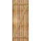 Ekena Millwork Spaced Board-n-Batten Shutters w/Z-Bar, Rough Sawn Western Red Cedar, 23W x 57H, PR RBS06Z23X057RWR - alternate 4